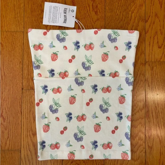 Djerf Avenue Women's Daily Tube Top Summer Berries Sleeveless XS - Picture 7 of 7